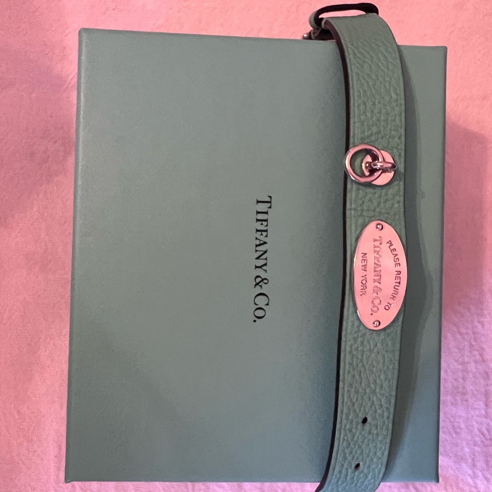 Tiffany & Co leather bracelet